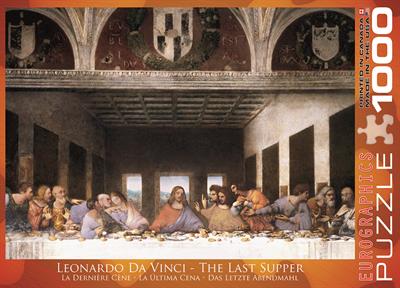 Пазл Eurographics Таємна вечеря Леонардо Да Вінчі, 1000 елементів