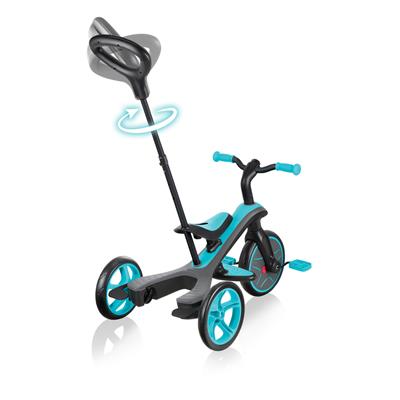 Велосипед дитячий GLOBBER серії EXPLORER TRIKE 4в1, бірюзовий, до 20кг, 3 колеса