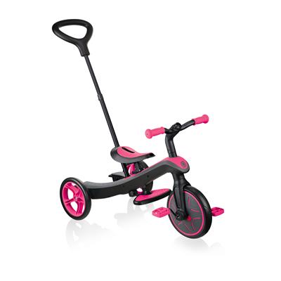 Велосипед дитячий GLOBBER серії EXPLORER TRIKE 4в1, рожевий, до 20кг, 3 колеса