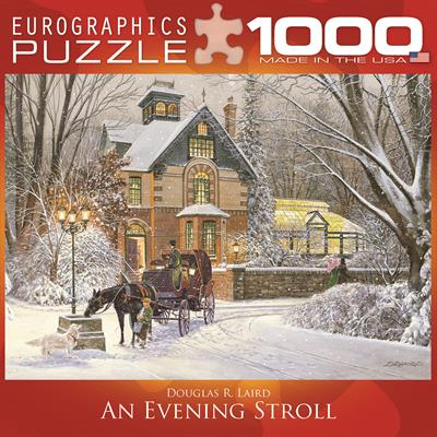 Пазл Eurographics Вечірня прогулянка, 1000 елементів