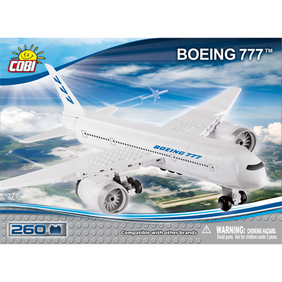 Конструктор COBI Літак Boeing-777, 260  деталей