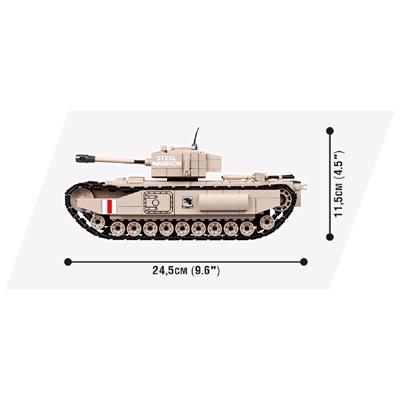 Конструктор COBI World Of Tanks Mk IV, Черчілль I, 530 деталей