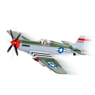 Конструктор COBI Друга Світова Війна Літак Мустанг, 250  деталей