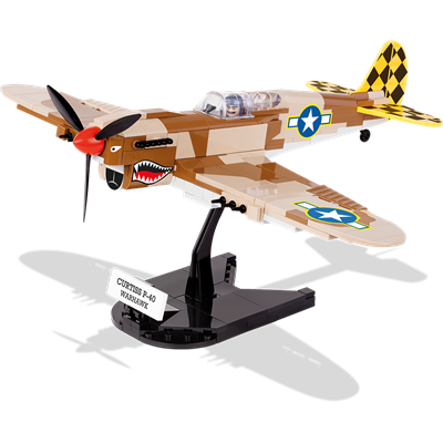 Конструктор COBI Друга Світова Війна Літак Кертісс P-40 Вархавк, 265  деталей