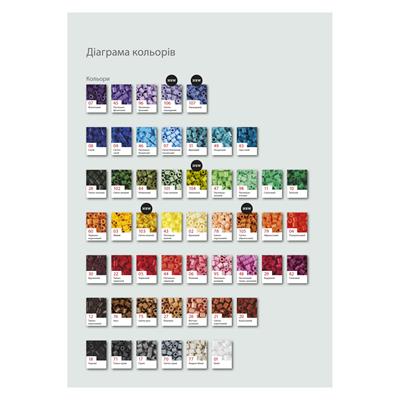 Термомозаїка HAMA Набір кольорових намистин MIDI 5+, 10000шт, 22 кольора