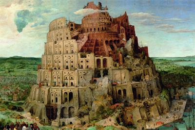 Пазл PIATNIK Вавилонська вежа Пітер Брейгель, 1000 елементів