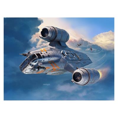 Збірна модель-копія Revell Корабель The Razor Crest з серіалу 'Мандалорець' рів 3 м 1:72
