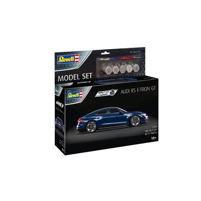 Збірна модель-копія Revell набір Автомобіль Audi e-tron GT рівень 2 масштаб 1:24