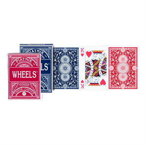 Карти гральні PIATNIK Колеса, покер, 1 колода х 55 карт