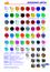 Термомозаїка HAMA Набір кольорових намистин MIDI 5+, 10000шт в коробці, 10 кольорів