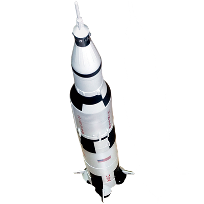 Об`ємний пазл 4D Master  Аполлон 11 з ракетой-носієм Сатурн-V 1:750