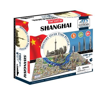 Об`ємний пазл 4D Cityscape  Шанхай, Китай
