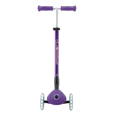 Самокат GLOBBER серії ELITE LIGHTS, фіолетово-рожевий, колеса з підсвіткою, 50кг, 3+