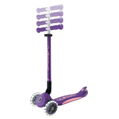 Самокат GLOBBER серії ELITE LIGHTS, фіолетово-рожевий, колеса з підсвіткою, 50кг, 3+