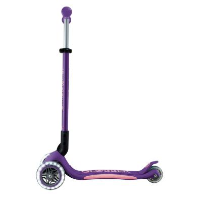 Самокат GLOBBER серії ELITE LIGHTS, фіолетово-рожевий, колеса з підсвіткою, 50кг, 3+