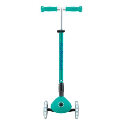 Самокат GLOBBER серії ELITE LIGHTS, смарагдово-зелений, колеса з підсвіткою, 50кг, 3+