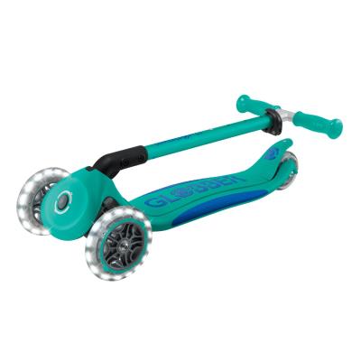 Самокат GLOBBER серії ELITE LIGHTS, смарагдово-зелений, колеса з підсвіткою, 50кг, 3+