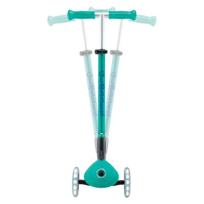 Самокат GLOBBER серії ELITE LIGHTS, смарагдово-зелений, колеса з підсвіткою, 50кг, 3+