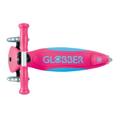 Самокат GLOBBER серії ELITE LIGHTS, фуксія, колеса з підсвіткою, 50кг, 3+