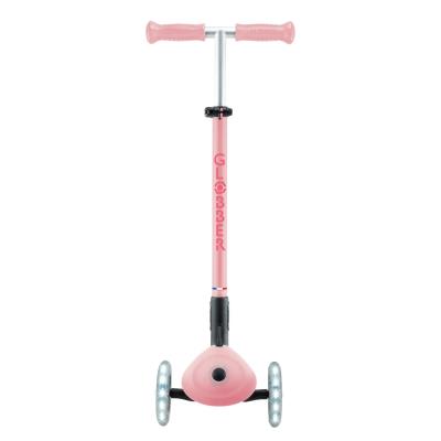 Самокат GLOBBER серії ELITE LIGHTS, пастельно-рожевий, колеса з підсвіткою, 50кг, 3+
