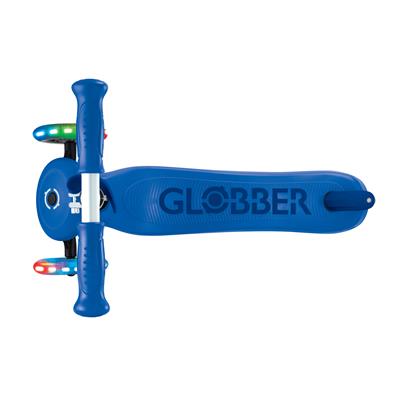 Самокат GLOBBER серії GO UP SPORTY синій, до 20/50кг 1+, колеса що світяться