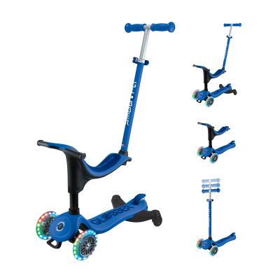 Самокат GLOBBER серії GO UP SPORTY 360 синій, до 20/50кг 1+, колеса з підсвіткою