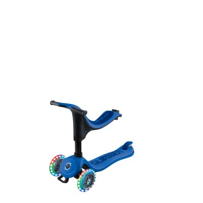 Самокат GLOBBER серії GO UP SPORTY 360 синій, до 20/50кг 1+, колеса з підсвіткою