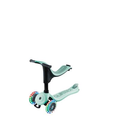Самокат GLOBBER серії GO UP SPORTY 360 м'ятно-фісташковий, до 20/50кг 1+, колеса з підсв.