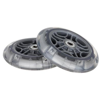 Набір коліс до самокатів GLOBBER серії GOUP/PRIMO/ELITE/MASTER ø121мм  світиться 3 кольори