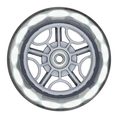 Набір коліс до самокатів GLOBBER серії GOUP/PRIMO/ELITE/MASTER ø121мм  світиться білим