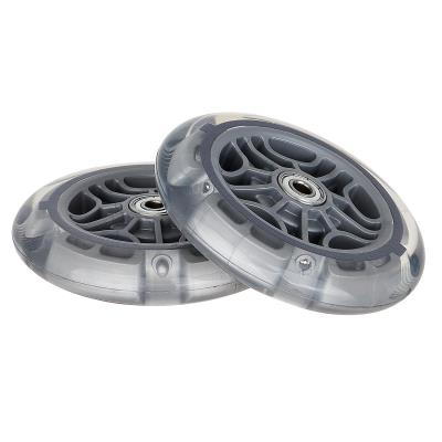 Набір коліс до самокатів GLOBBER серії GOUP/PRIMO/ELITE/MASTER ø121мм  світиться білим