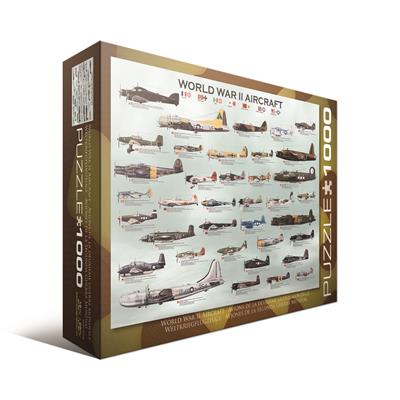 Пазл Eurographics Літаки Другої світової війни, 1000 елементів