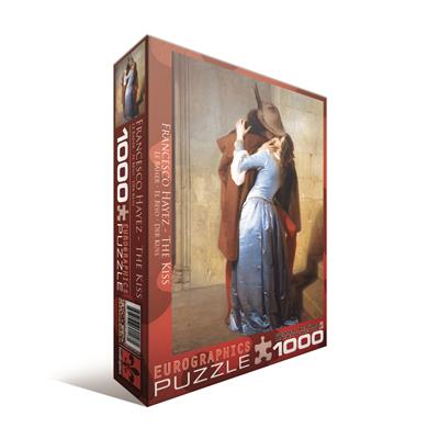 Пазл Eurographics Поцілунок Франческо Айєц, 1000 елементів