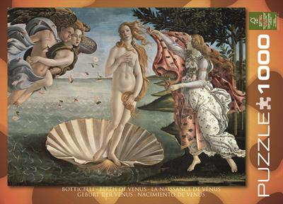 Пазл Eurographics Народження Венери Сандро Ботічелли, 1000 елементів