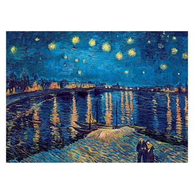 Пазл Eurographics Зоряна ніч над Роною Вінсент ван Гог, 1000 елементів