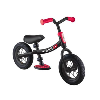 Біговел (самокат) GLOBBER серІЇ GO BIKE AIR, чорно-червоний, до 20кг, 3+, 2 кол.