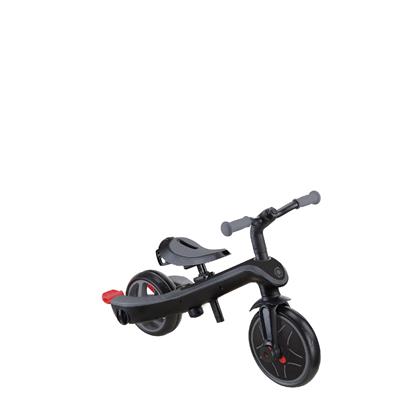 Велосипед дитячий GLOBBER серії EXPLORER TRIKE 4в1 DELUXE PLAY, чорно-сірий, до 20кг, 3 кол