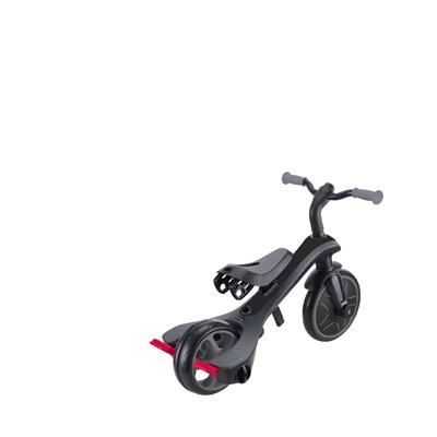 Велосипед дитячий GLOBBER серії EXPLORER TRIKE 4в1 DELUXE PLAY, чорно-сірий, до 20кг, 3 кол