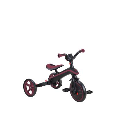 Велосипед дитячий GLOBBER серії EXPLORER TRIKE FOLDABLE 4в1, бордовий, до 20кг, 3 колеса