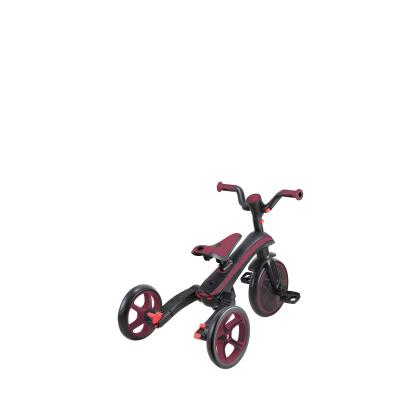 Велосипед дитячий GLOBBER серії EXPLORER TRIKE FOLDABLE 4в1, бордовий, до 20кг, 3 колеса