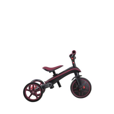 Велосипед дитячий GLOBBER серії EXPLORER TRIKE FOLDABLE 4в1, бордовий, до 20кг, 3 колеса