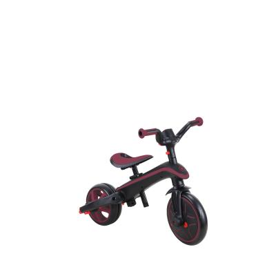 Велосипед дитячий GLOBBER серії EXPLORER TRIKE FOLDABLE 4в1, бордовий, до 20кг, 3 колеса