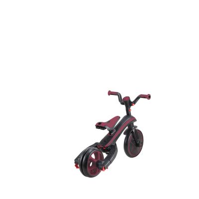 Велосипед дитячий GLOBBER серії EXPLORER TRIKE FOLDABLE 4в1, бордовий, до 20кг, 3 колеса