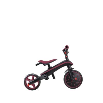 Велосипед дитячий GLOBBER серії EXPLORER TRIKE FOLDABLE 4в1, бордовий, до 20кг, 3 колеса