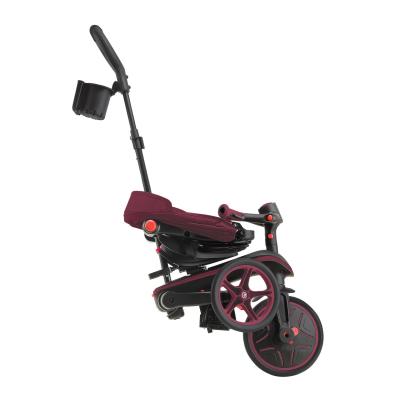 Велосипед дитячий GLOBBER серії EXPLORER TRIKE FOLDABLE 4в1, бордовий, до 20кг, 3 колеса