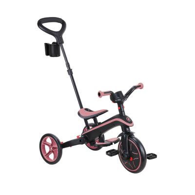 Велосипед дитячий GLOBBER серії EXPLORER TRIKE FOLDABLE 4в1, рожевий, до 20кг, 3 колеса