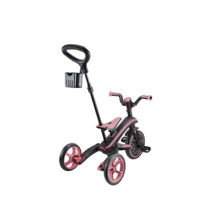 Велосипед дитячий GLOBBER серії EXPLORER TRIKE FOLDABLE 4в1, рожевий, до 20кг, 3 колеса