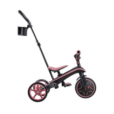 Велосипед дитячий GLOBBER серії EXPLORER TRIKE FOLDABLE 4в1, рожевий, до 20кг, 3 колеса