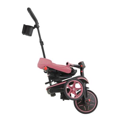 Велосипед дитячий GLOBBER серії EXPLORER TRIKE FOLDABLE 4в1, рожевий, до 20кг, 3 колеса