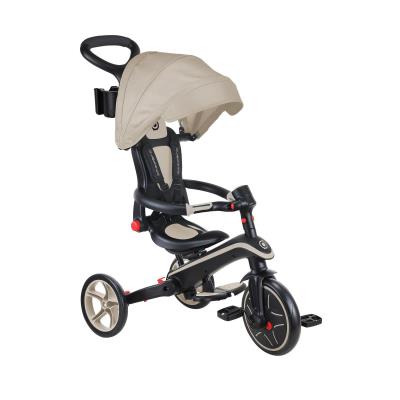 Велосипед дитячий GLOBBER серії EXPLORER TRIKE FOLDABLE 4в1, пісочний, до 20кг, 3 колеса